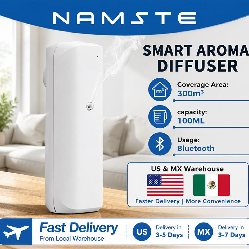 Home Fragrance Janzen - Difusor de Óleo Aromático NAMSTE, Difusor