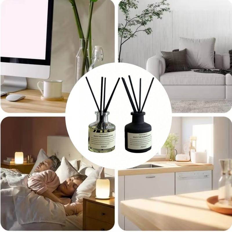Home Fragrance Jasmine & Yuzu Porcelain Diffuser - Óleo Aromatizante para Ambiente Sem Chama