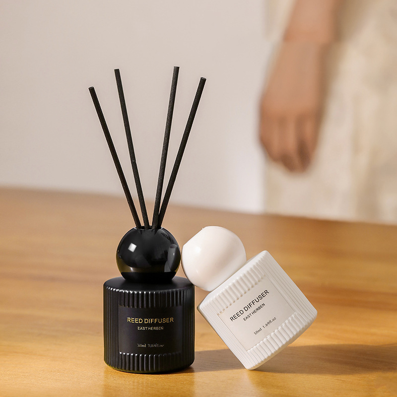 Home Fragrance Jasmine & Yuzu Porcelain Diffuser - 50ml de longa duração casa quarto