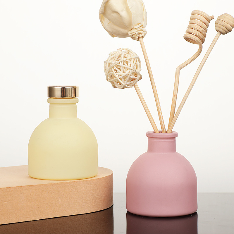 Home Fragrance Reed Diffuser - 1pc 50ml vazio rosa/branco/amarelo/preto difusor de