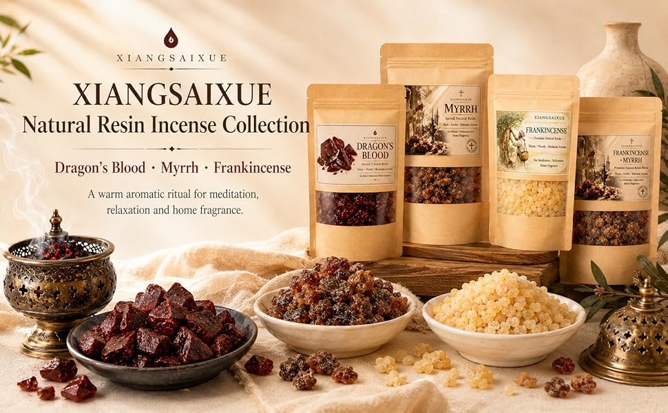 Home Fragrance Types - Incenso de Resina Natural: Múltiplos Tipos