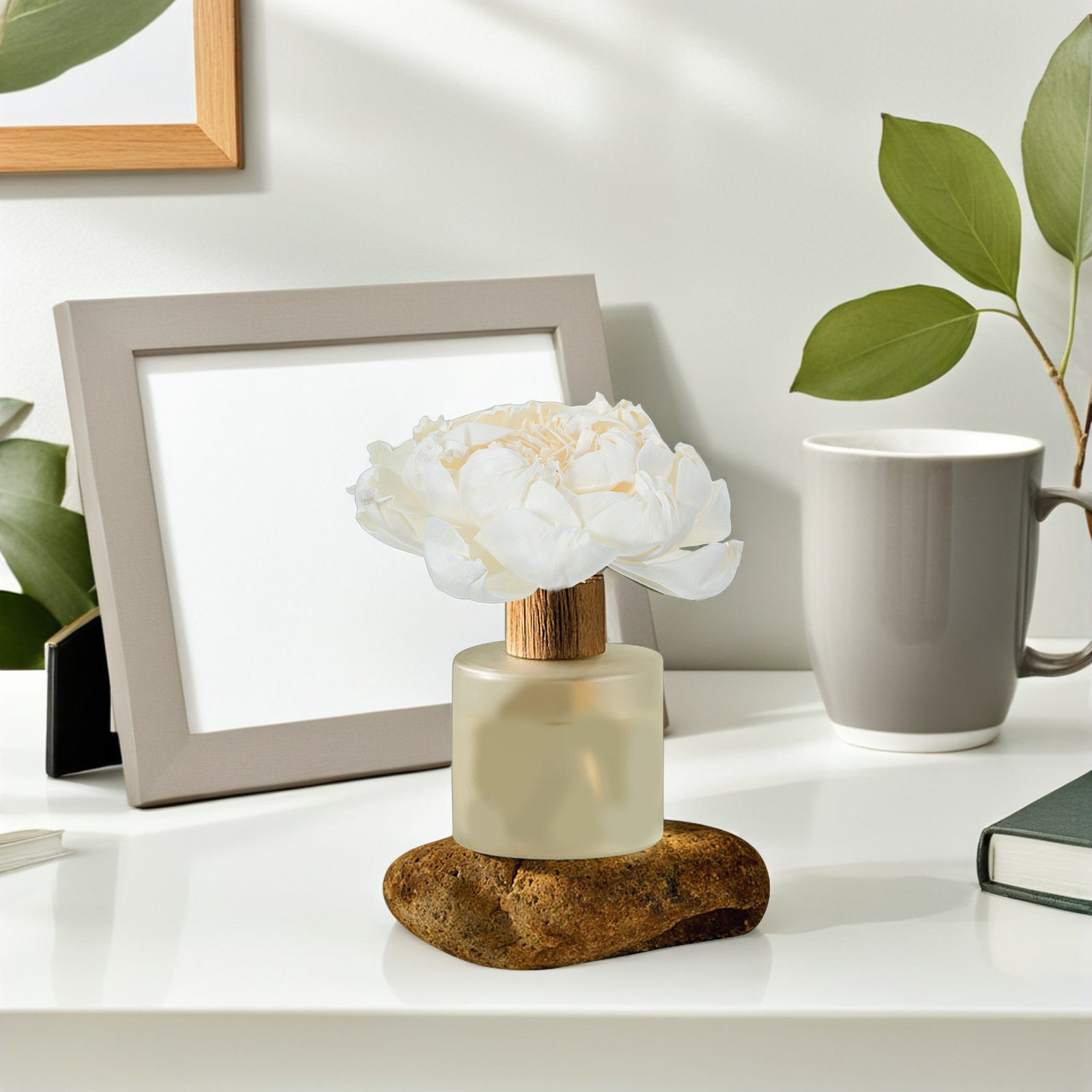 Difusor de Aroma Peony Head 12 - Home And You Fragrance Diffuser avaliação e preço