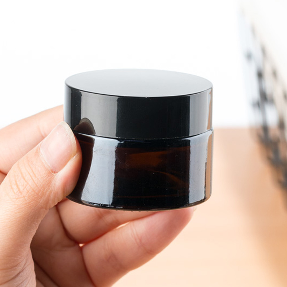 Copo de vela de vidro redondo  - Amber Jar Candle avaliação e preço