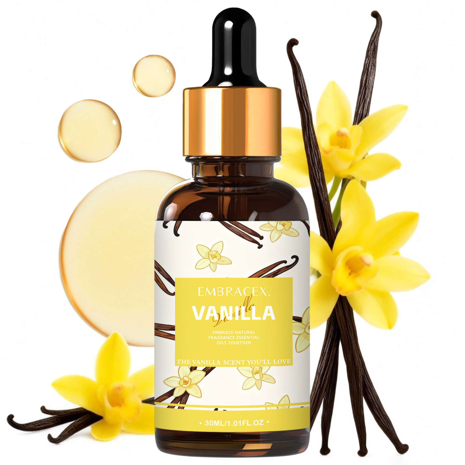 Óleos Essenciais de Baunilha 3 - Home Fragrance Gift avaliação e preço
