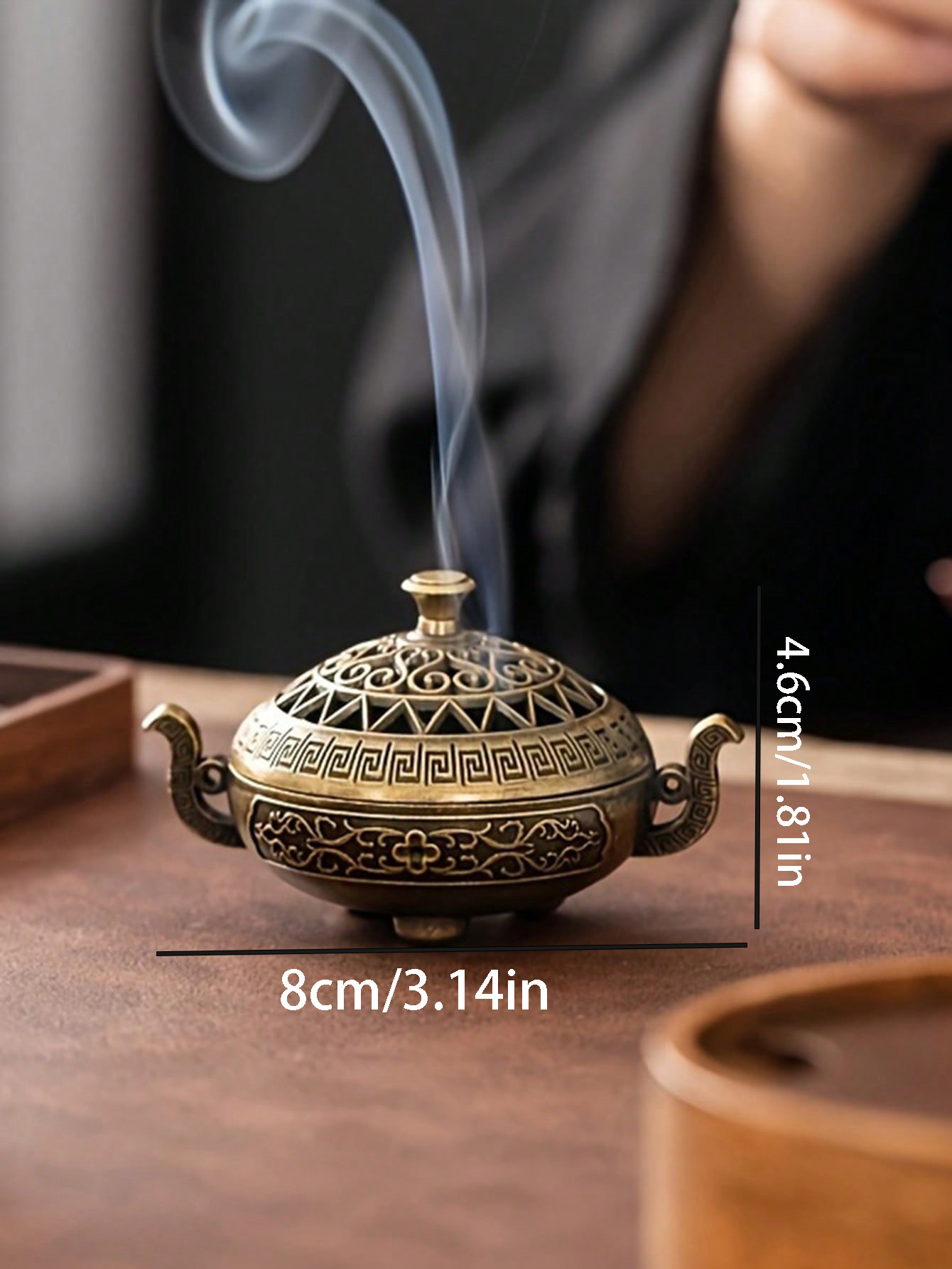 Queimador de Incenso de Latão  - Home Fragrance Gift avaliação e preço