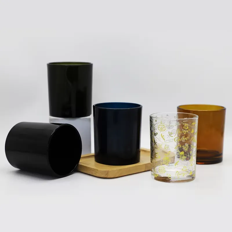 Pote de vela de vidro redondo  - Amber Jar Candle avaliação e preço