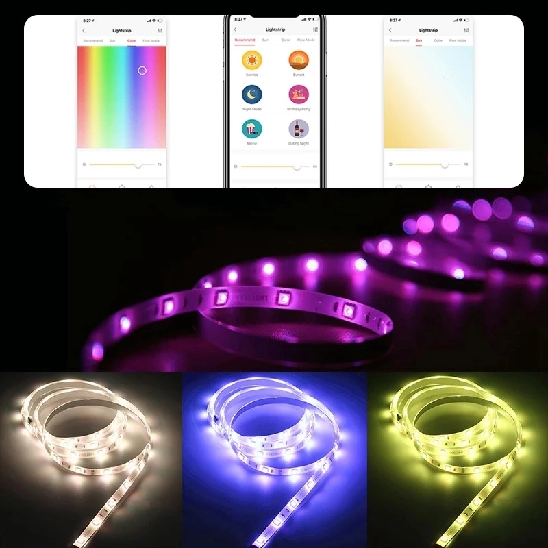 Versão global yeelight aurora  - Yeelight Light Lightstrip avaliação e preço