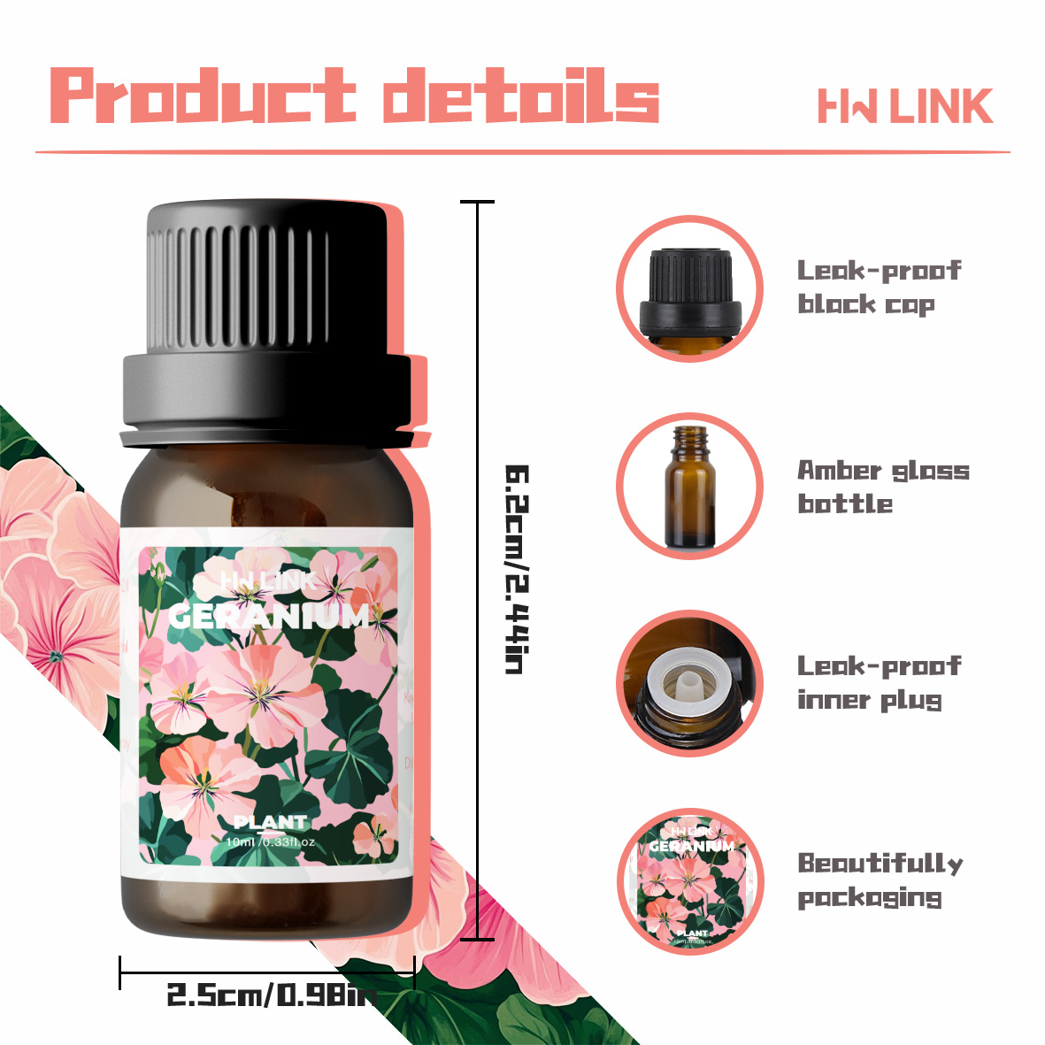 Óleos Essenciais de Gerânio 10 - Home Fragrance Gift avaliação e preço