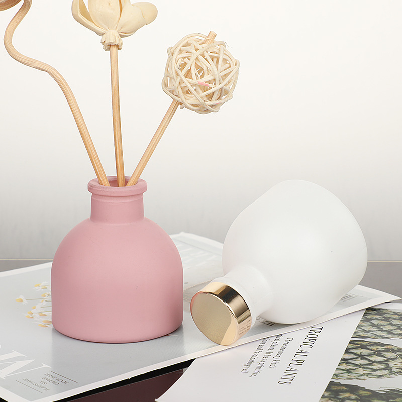 1pc 50ml vazio rosa/branco/ama - Home Fragrance Reed Diffuser avaliação e preço