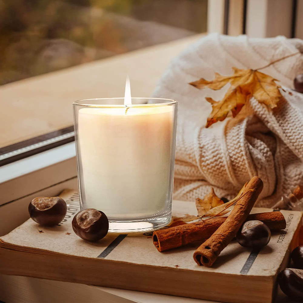 Frascos de vela grossos de 200 - Amber Jar Candle avaliação e preço