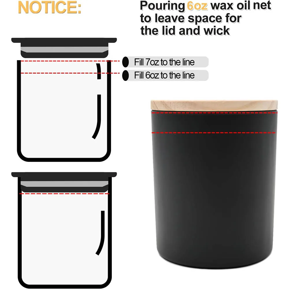 Frascos Grossos de 200ml para  - Amber Jar Candle avaliação e preço